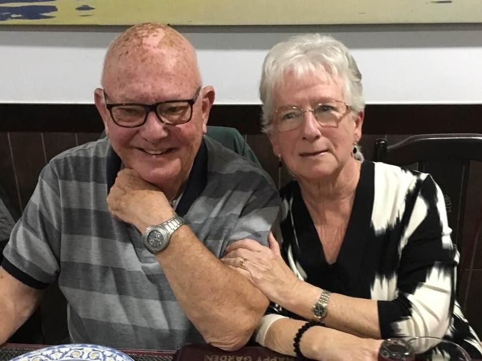 Mike and Maire Hoskyn (Graham Keeley/The Independent)