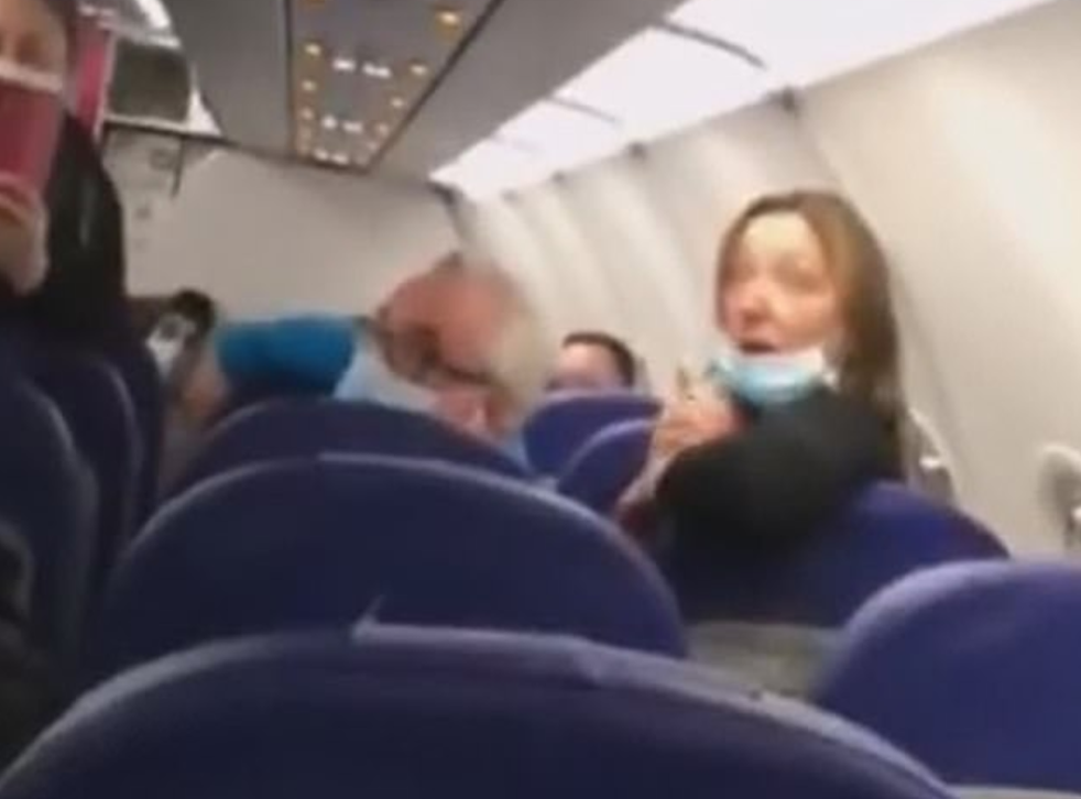 Passengers weren't happy with the Brits getting on board