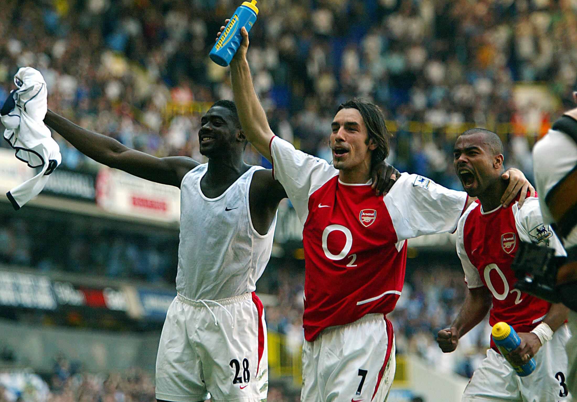 Toure was part of one of the greatest Arsenal teams