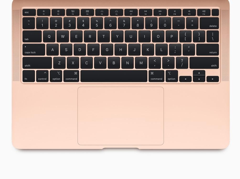 Apple switched back to a 'scissor' mechanism keyboard for the latest MacBook Air, discarding the problematic 'butterfly' style