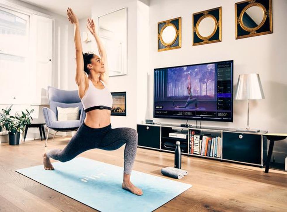 Turn your living room into your private yoga studio