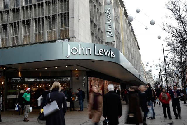 John Lewis’s flagship store on London’s Oxford Street