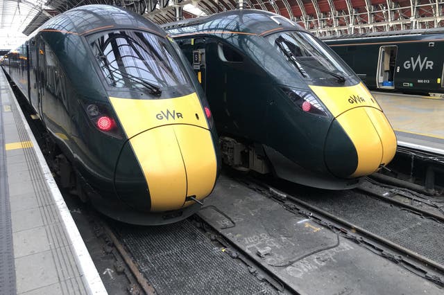 Slowing down: rail ticket sales are down by two-thirds