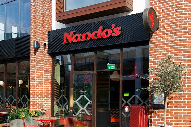 Nando's, Stratford upon Avon, 14 October 2017