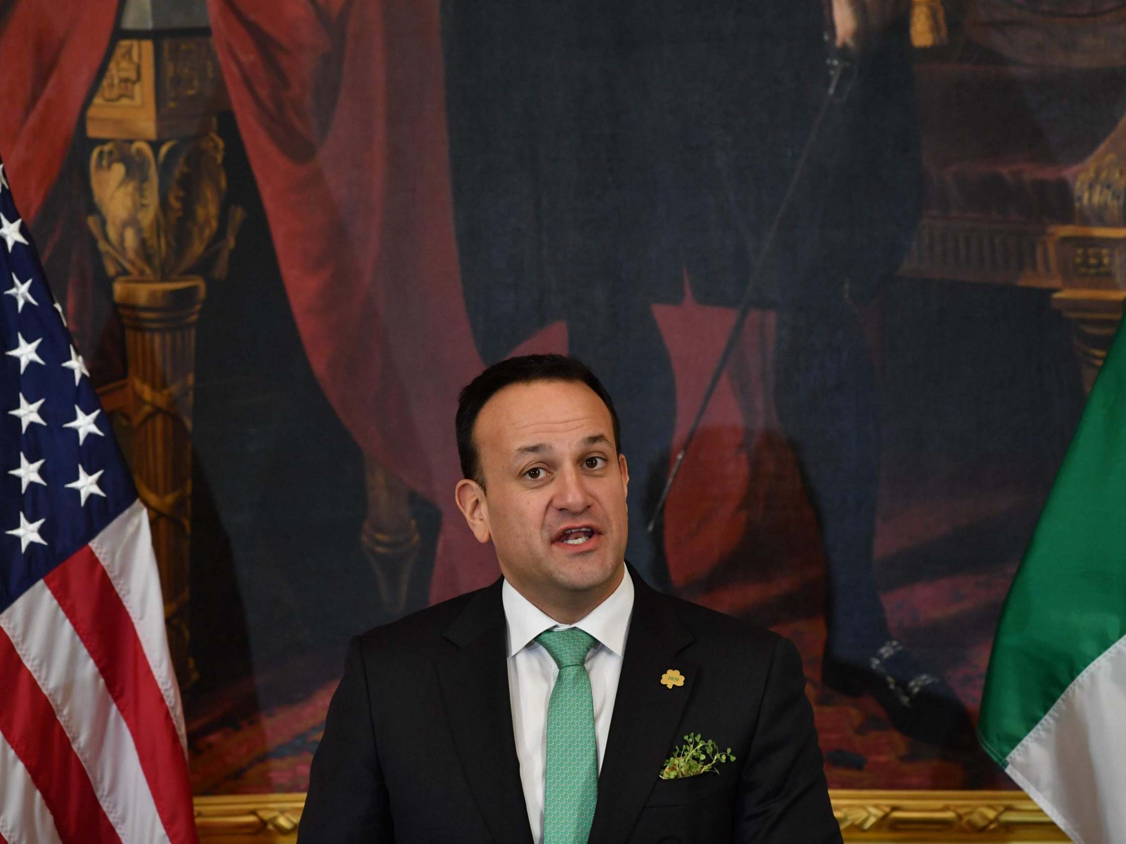 Varadkar didn’t mince his word. He told it like it is (AFP via Getty)