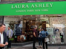 Laura Ashley announces store closures with 721 staff set to lose jobs