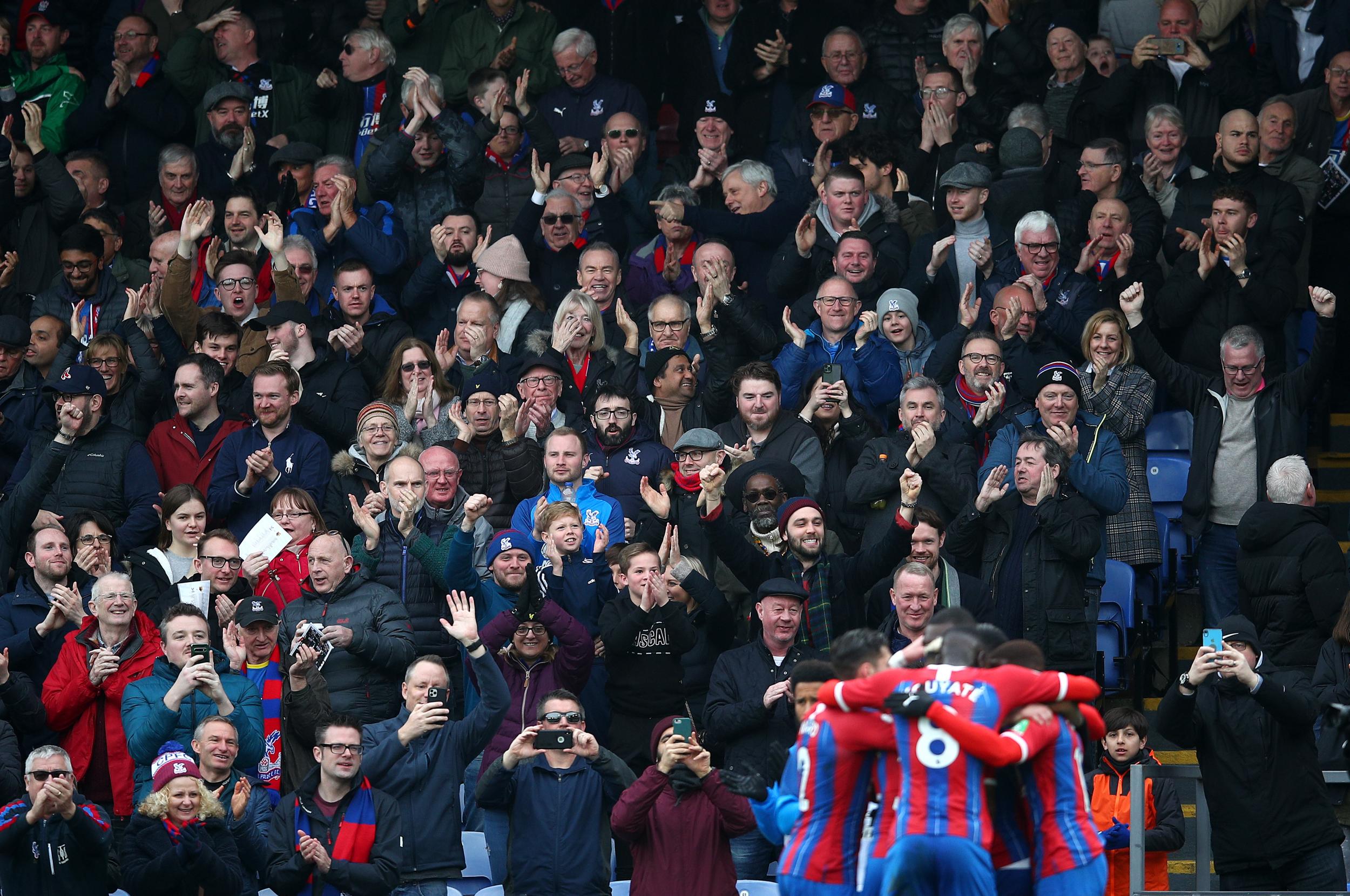Crystal Palace praised after employees check on elderly fans and offer to help season-ticket holders with shopping