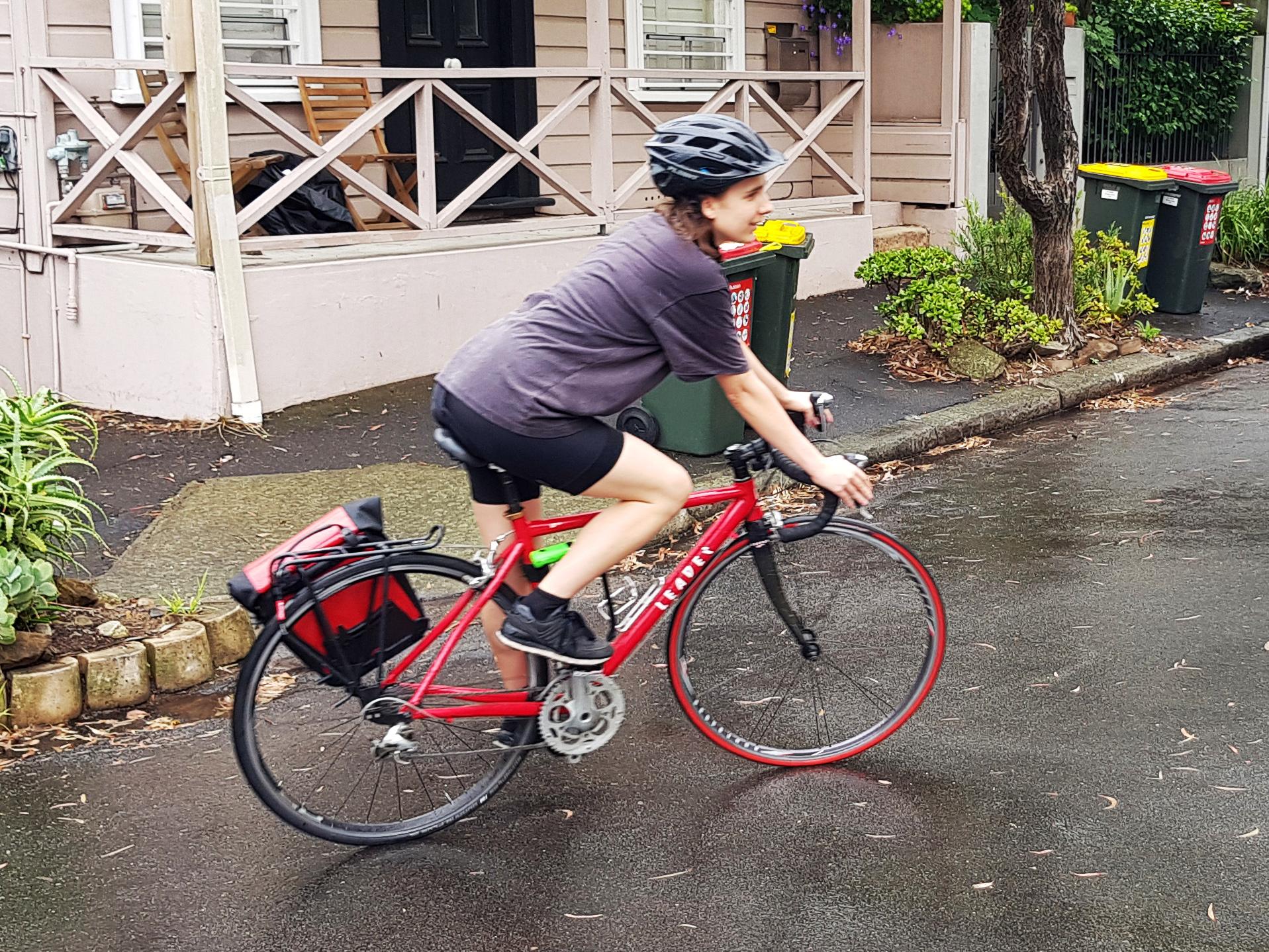 Coronavirus: Books for self-isolation delivered by bicycle from Sydney shop