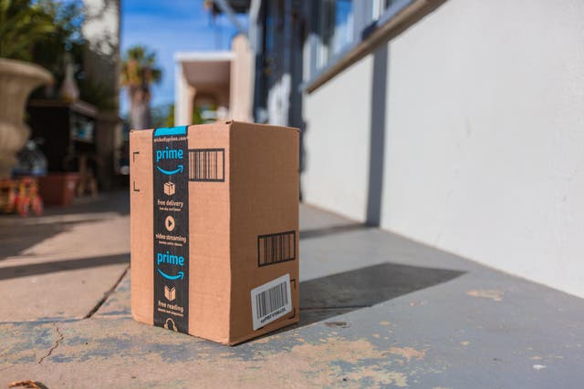 Amazon delivery drivers have been advised to place parcels on doorsteps to reduce contact with customers