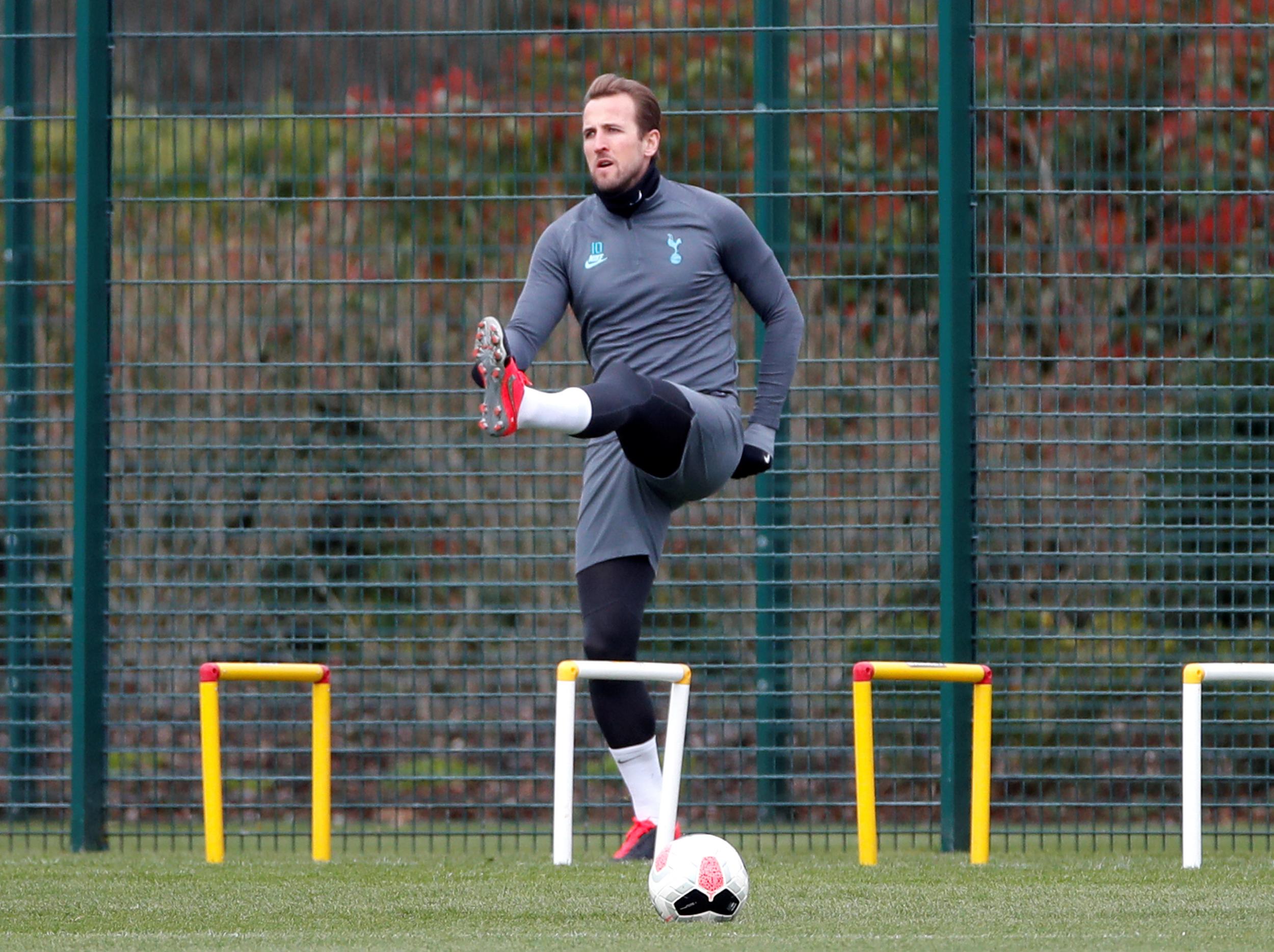 Harry Kane training