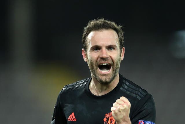 Mata is relishing his role as a mentor
