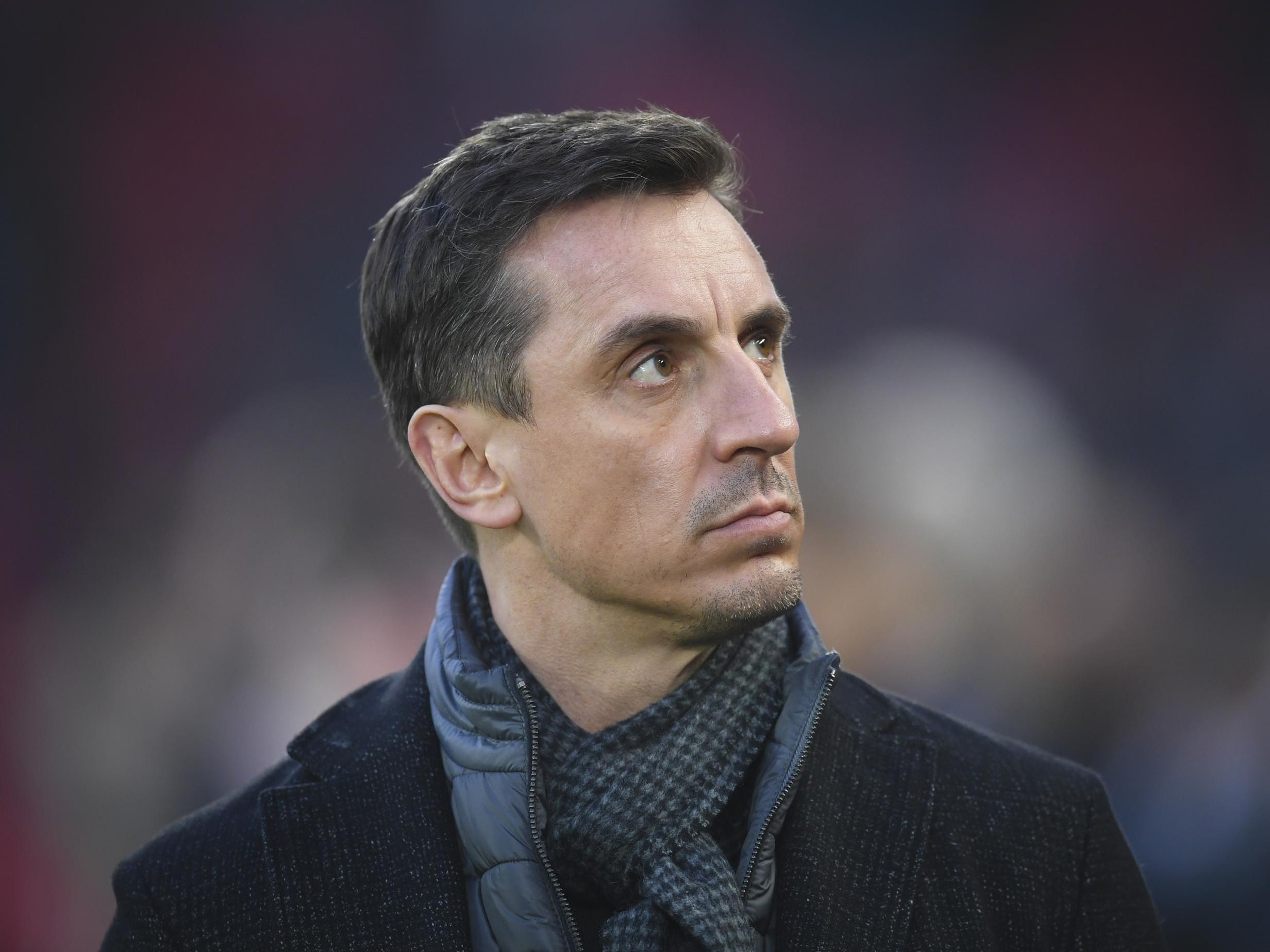 Gary Neville thinks the Premier League can return soon