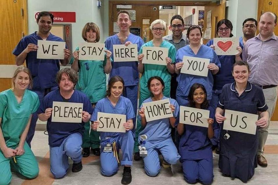 Related video: Matt Hancock launches urgent appeal for 250,000 NHS volunteers