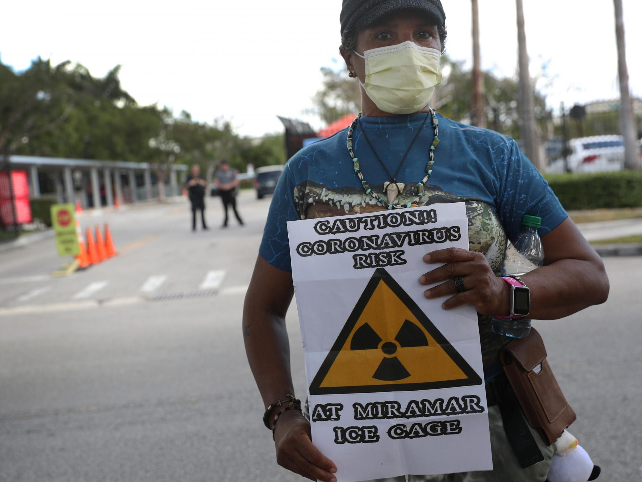 Coronavirus: First ICE detainee test positive for virus as officials describe 37,000 in custody as 'sitting ducks'