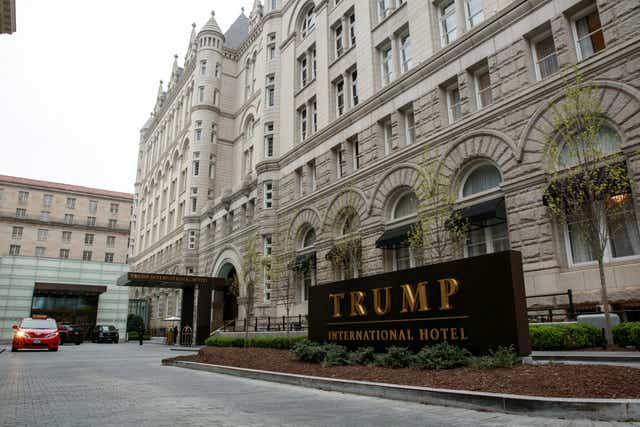 The Trump International Hotel in Washington, DC.