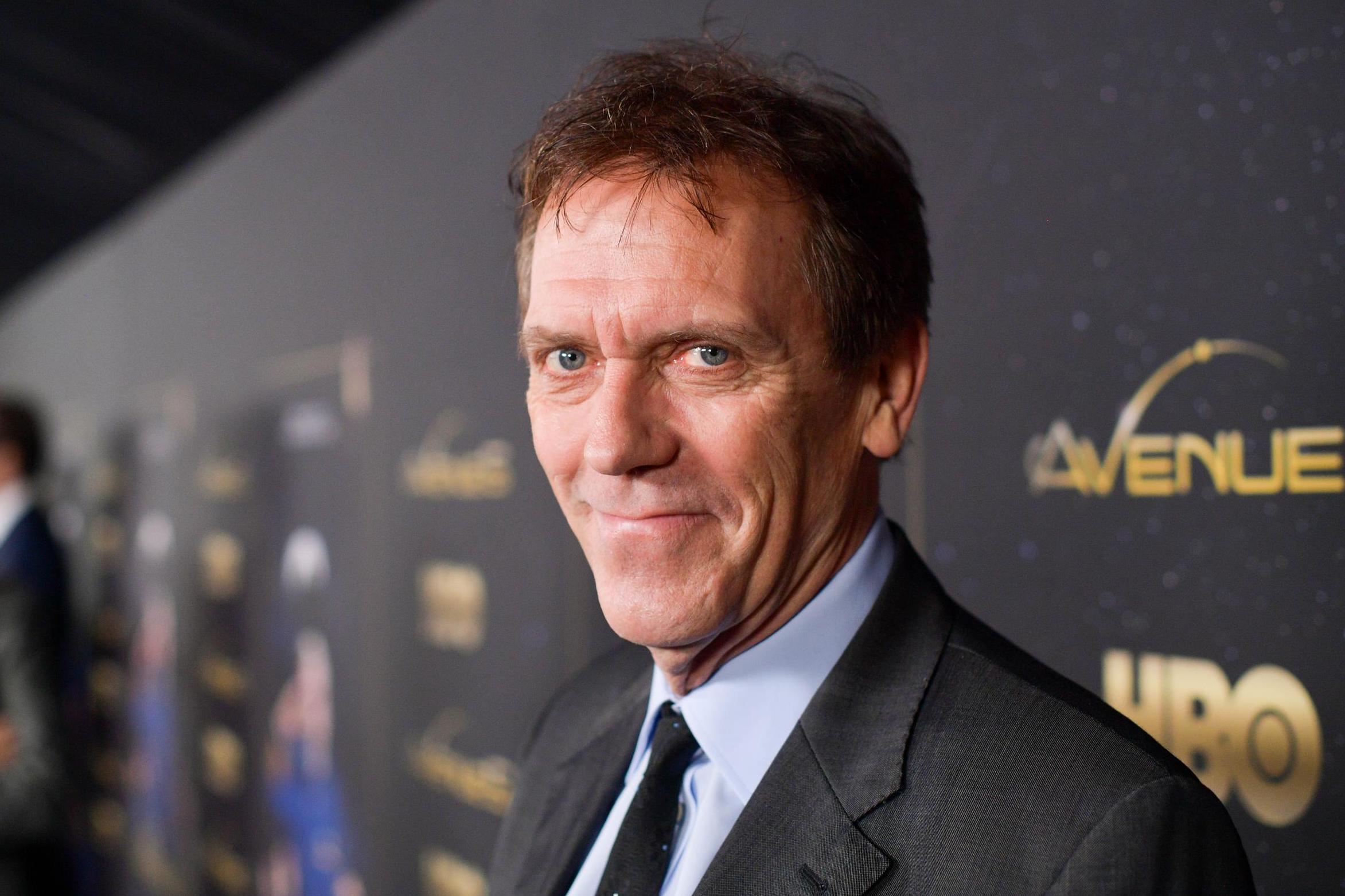 Hugh Laurie on 14 January 2020 in Los Angeles.