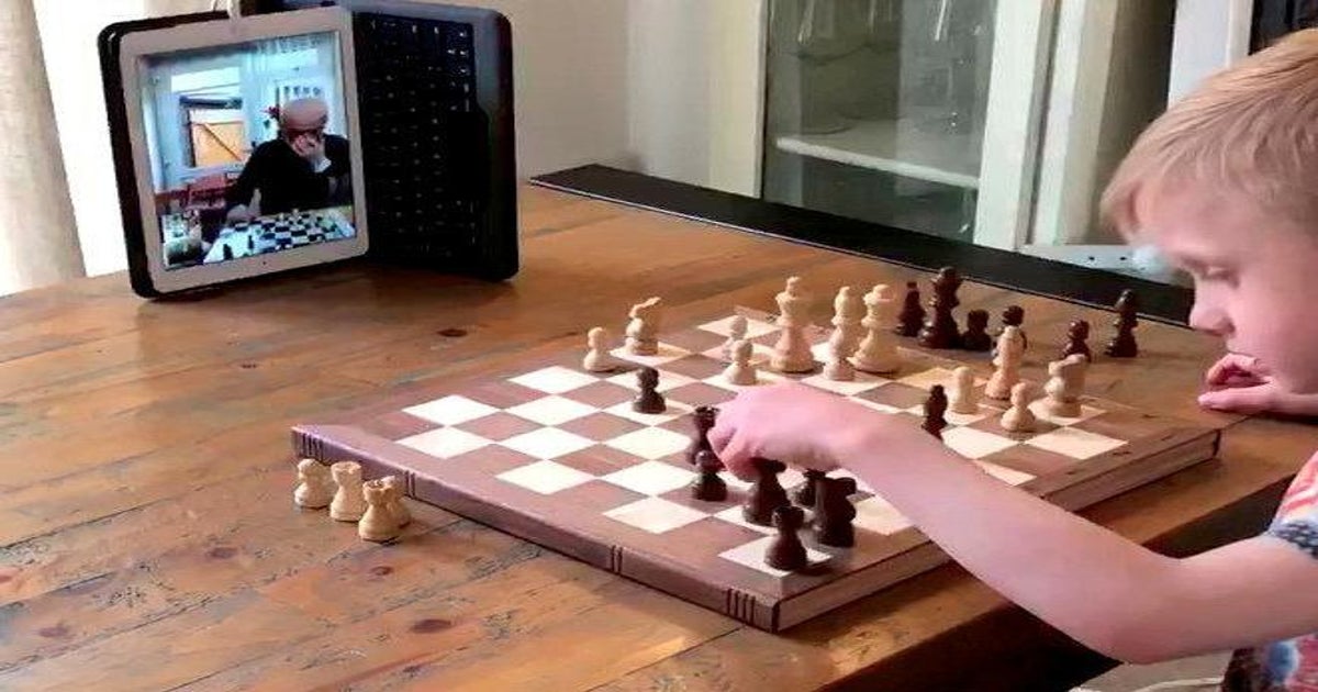 This excellent free site will teach your child to play chess during lockdown