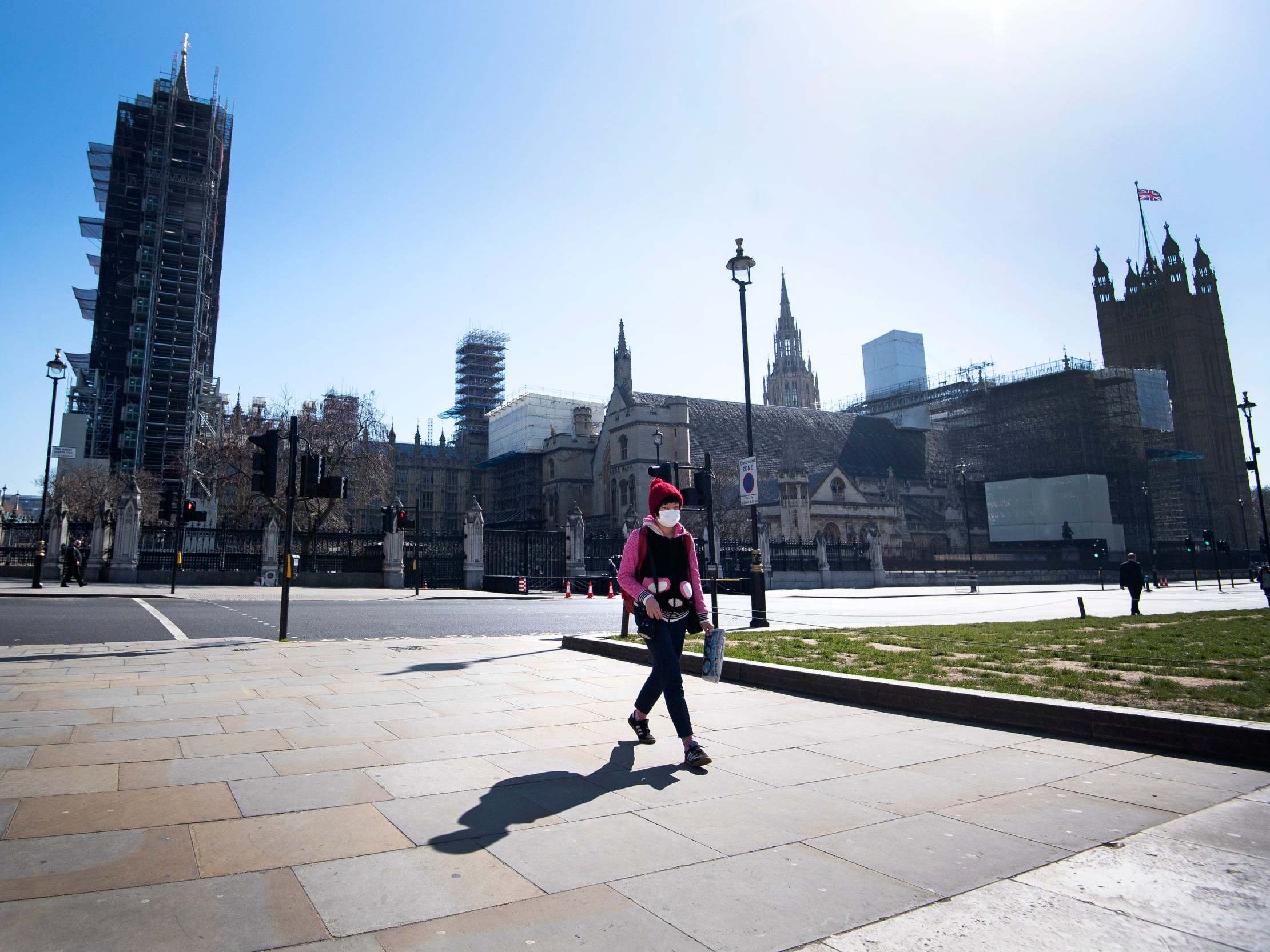 The crowed lobbies of the Palace of Westminster have been closed since March