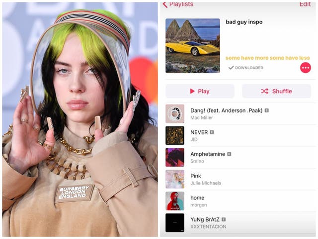 Billie Eilish shares the inspiration behind the songs on her debut album