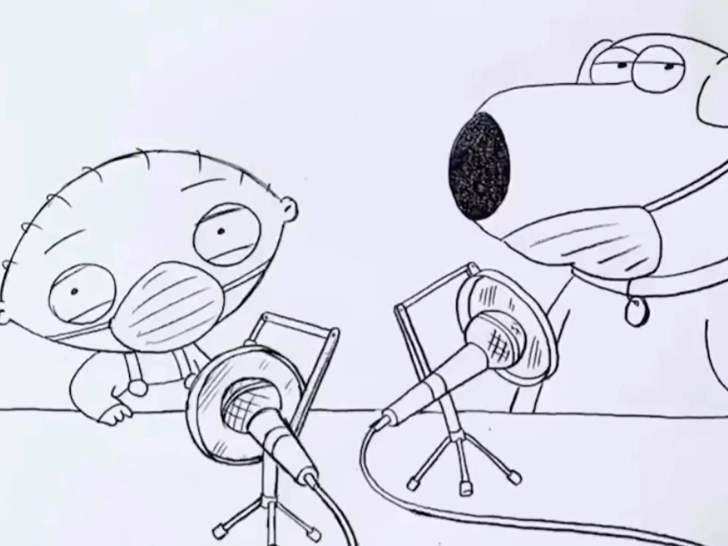 Coronavirus: Seth MacFarlane posts video as Family Guy characters, offering advice and singing 'Imagine'