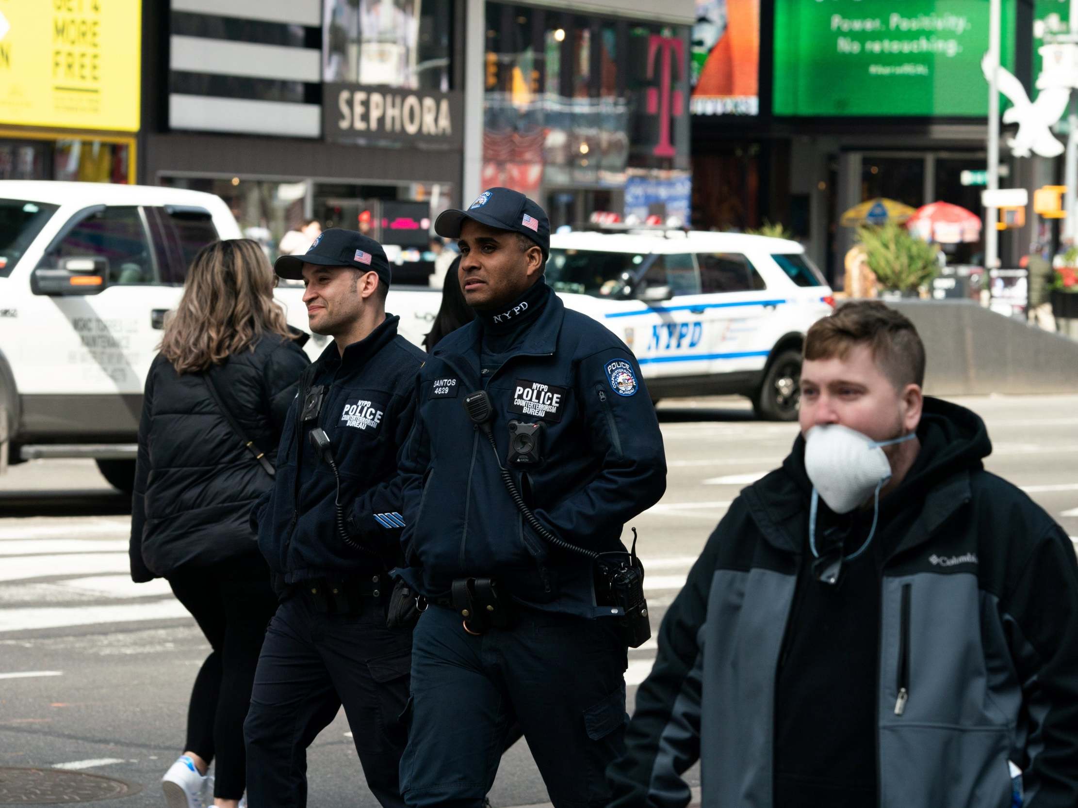 NYPD officers say they have inadequate protection amid the coronavirus pandemic