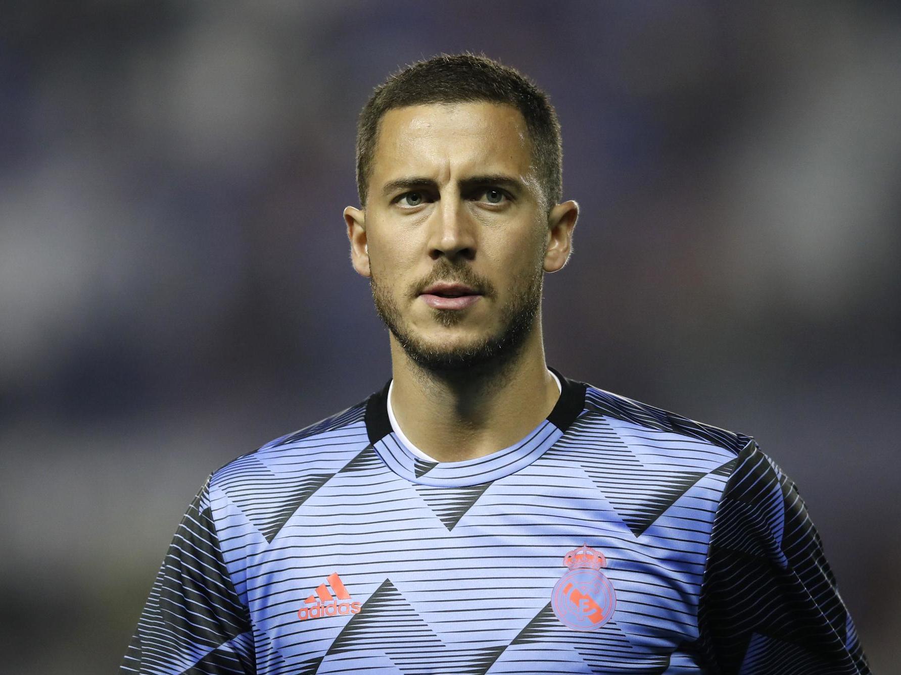 Eden Hazard is set to start for Real Madrid