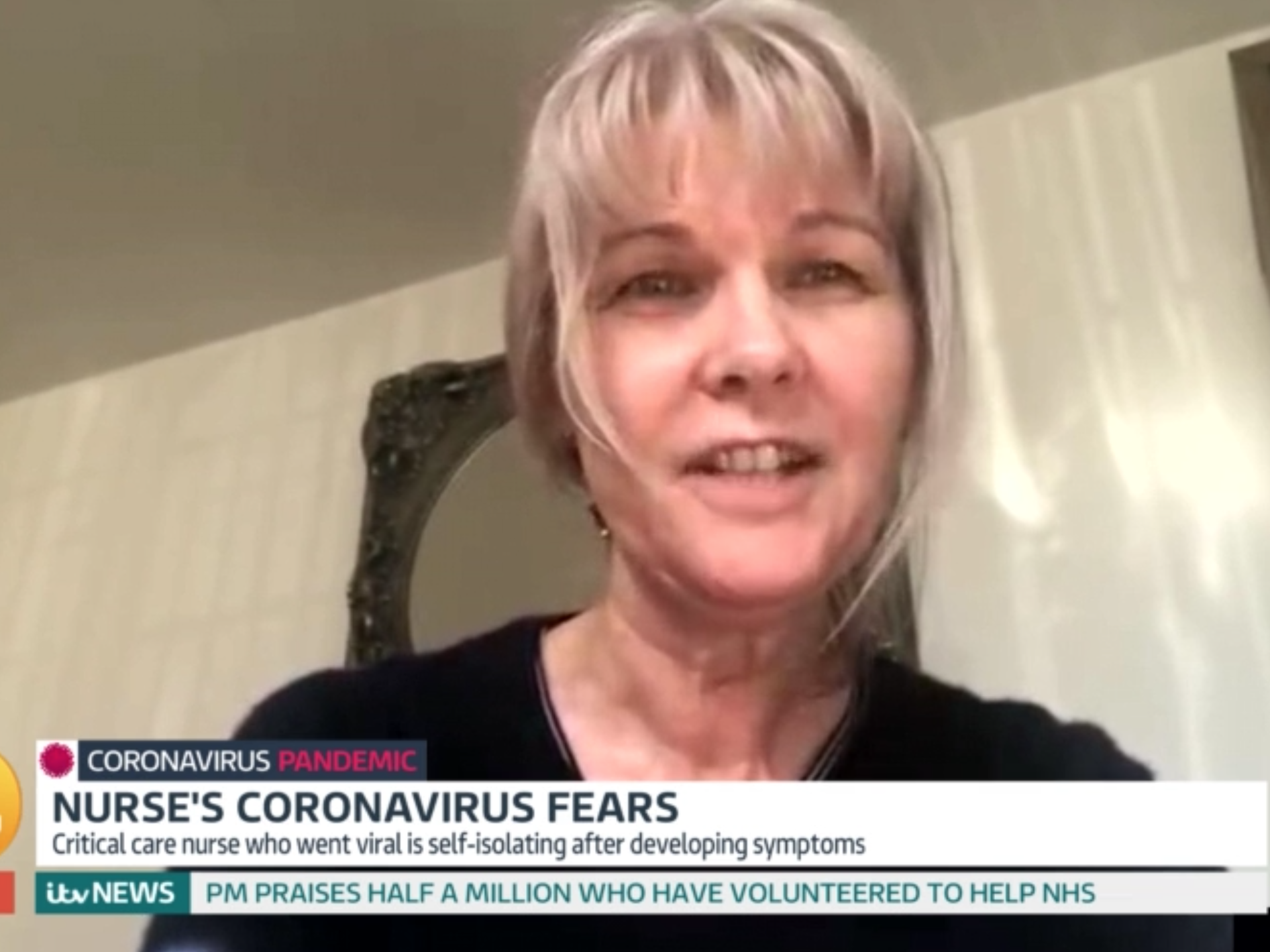 NHS nurse reduced to tears over panic-buying now self-isolating with coronavirus symptoms, 'It's lonely, but I'll get there'