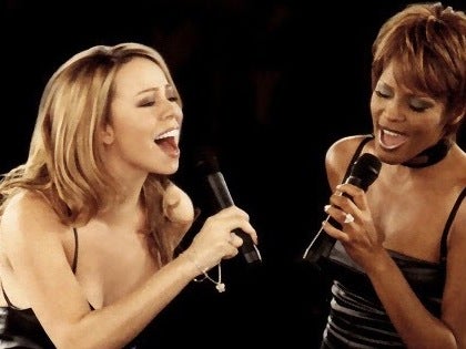 Mariah Carey and Whitney Houston perform When You Believe