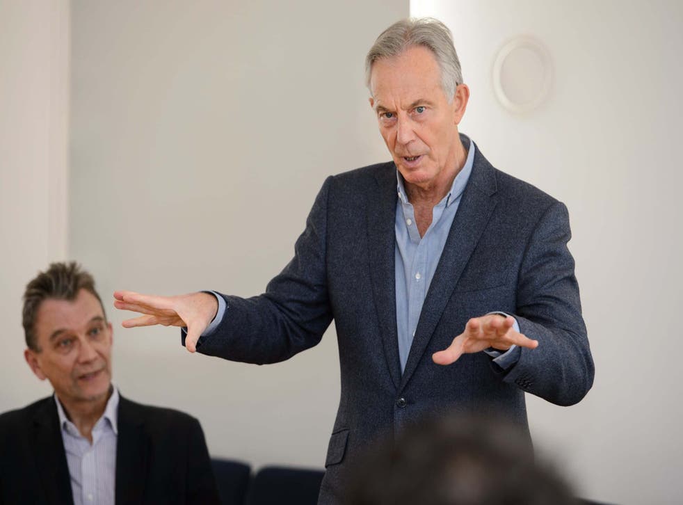 Blair was also quizzed on coronavirus, Iraq and more