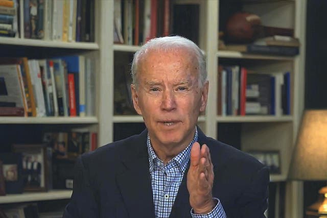 Joe Biden released a new video attacking president Trump