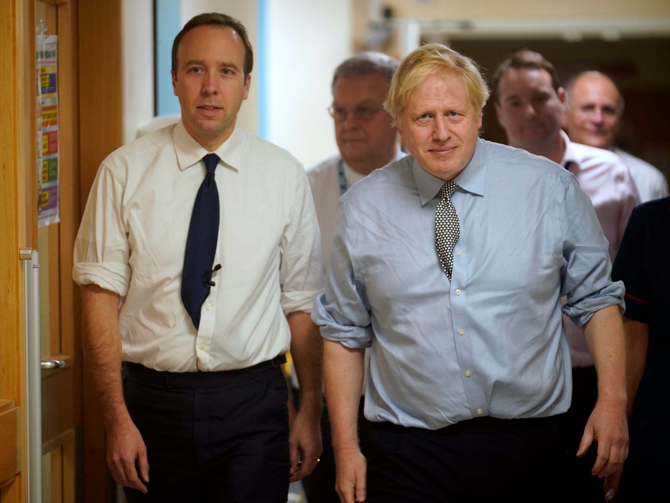Matt Hancock and Boris Johnson face ‘cronyism’ allegation