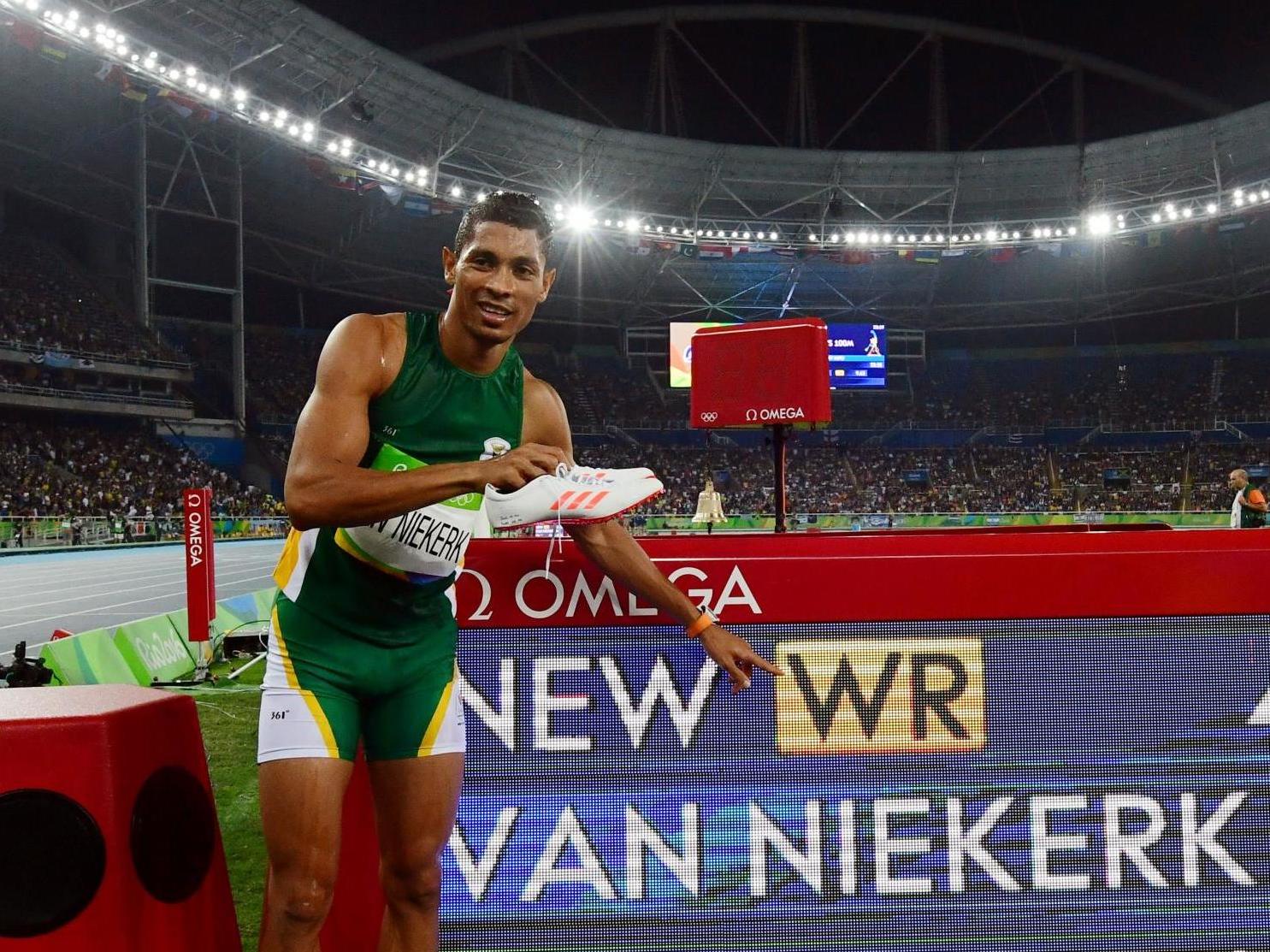 Wayde van Niekerk set the 400m world record at the 2016 Olympics