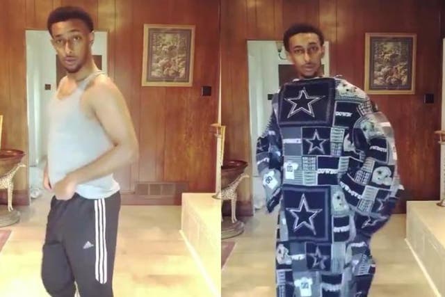 Man shares his quarantine looks in viral video