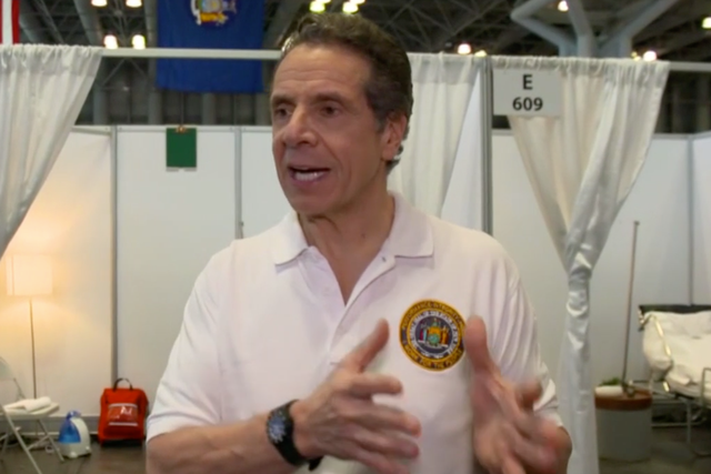Governor Andrew Cuomo responds to a tweet by President Trump in which he claims that there are thousands of federal government ventilators found in a New York storage facility