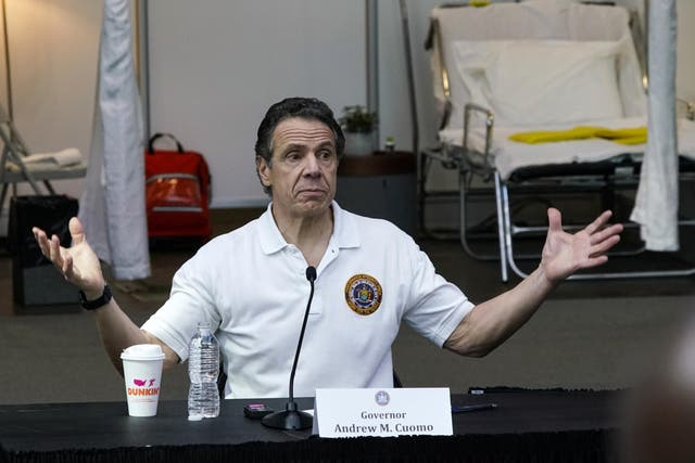 Andrew Cuomo says essential states stop competing against each other