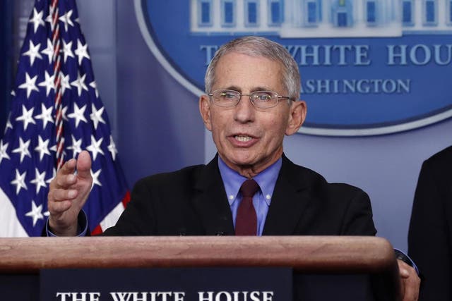 Dr Anthony Fauci said the concept of immunity certificates had been discussed in the White House and that the requisite antibody tests would be ready very soon