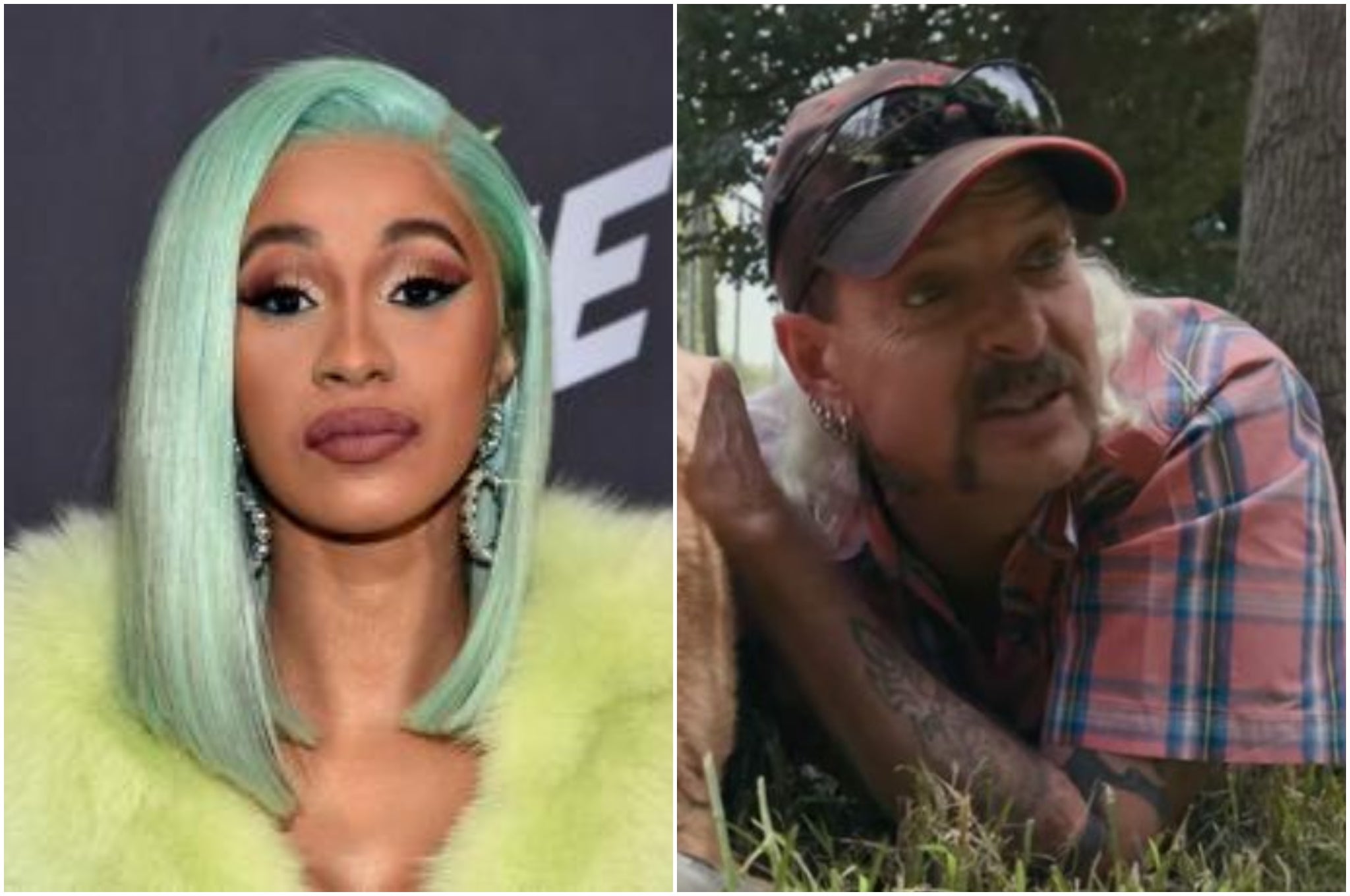Tiger King Cardi B Claims She Wants To Help Free Joe Exotic From