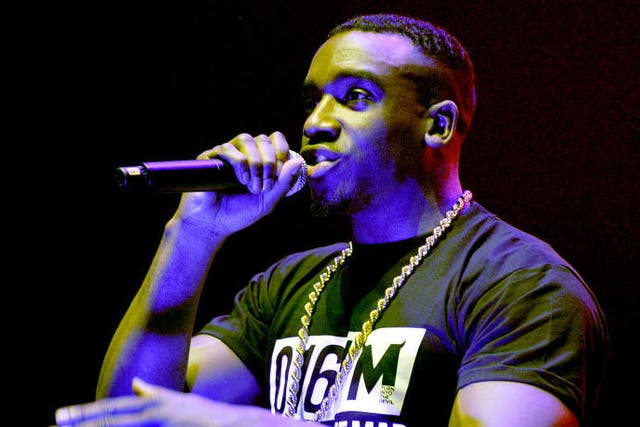 Bugzy Malone performs in concert in 2017