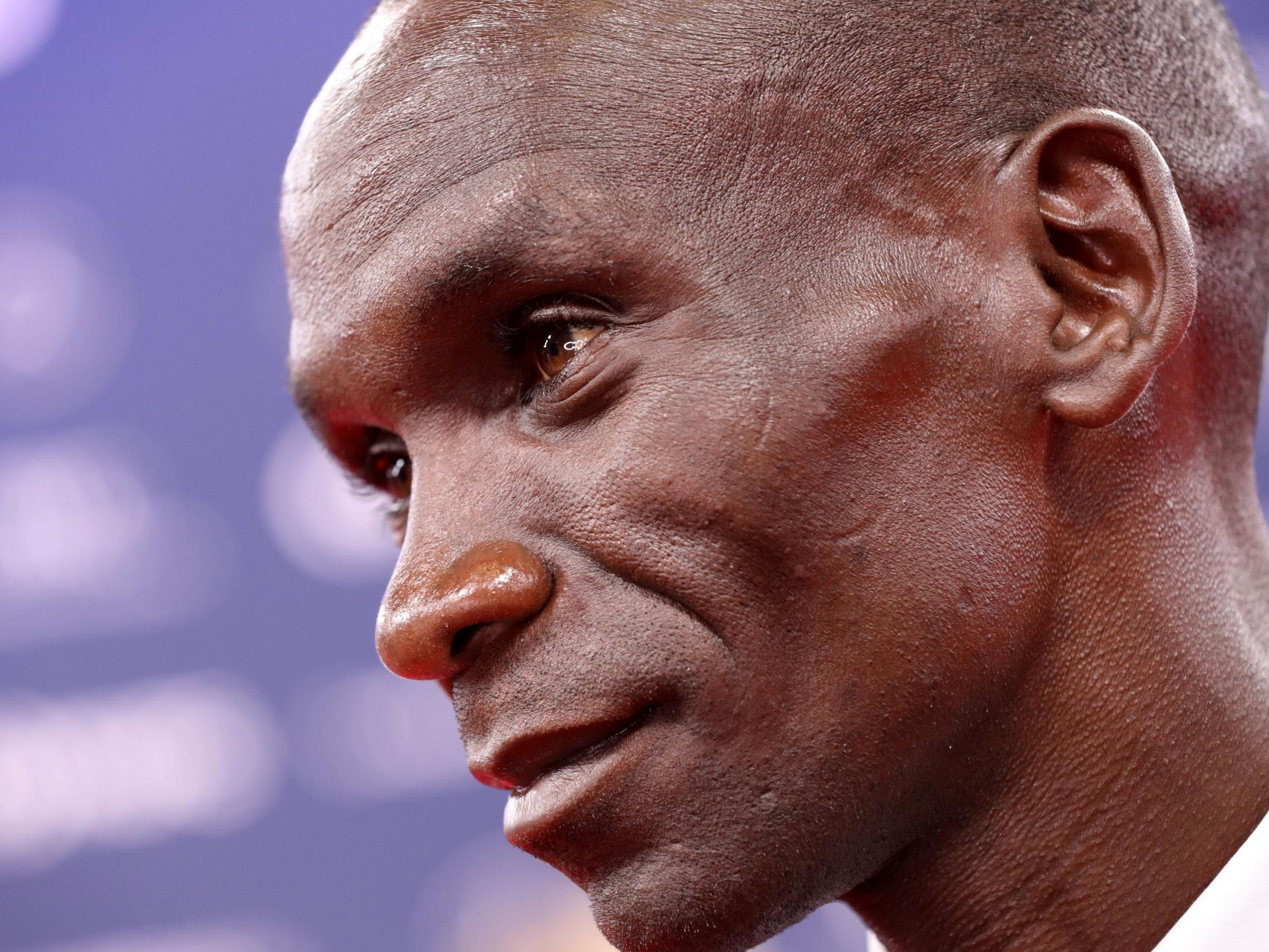 Eliud Kipchoge?believes the?postponement of the Olympics may benefit the defence of his marathon title