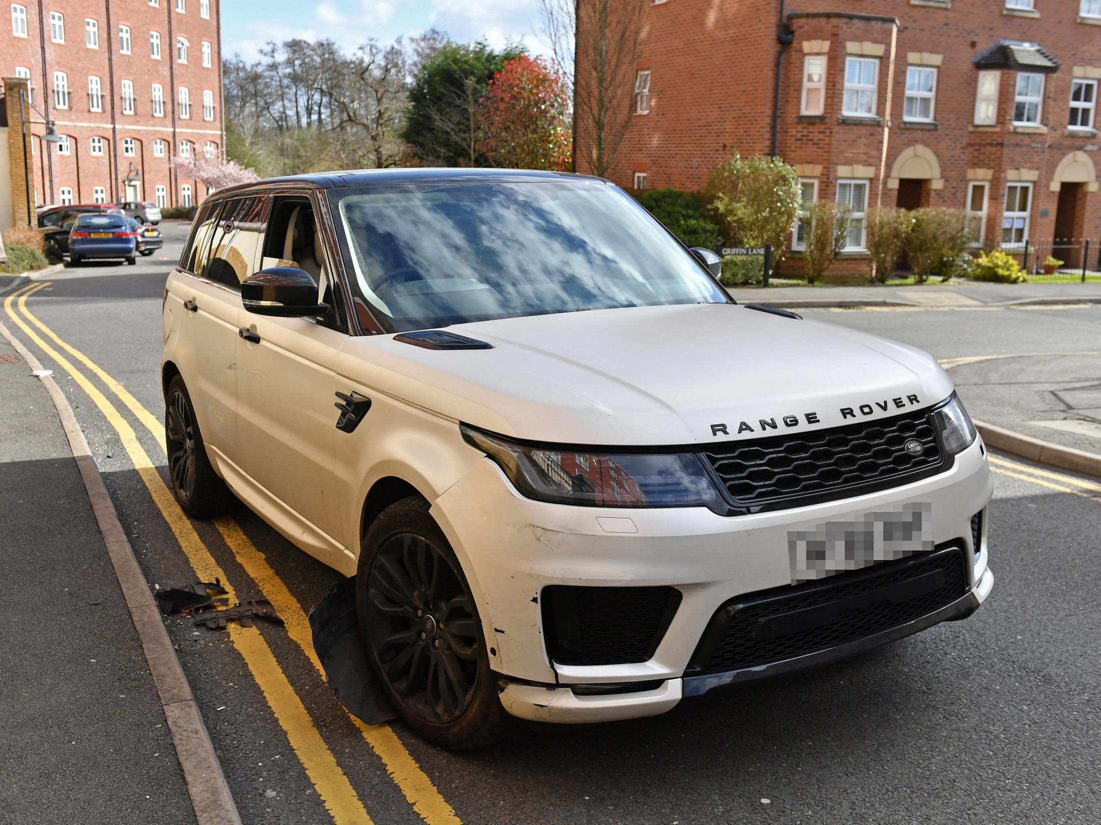 Grealish’s Range Rover was seen hitting two other vehicles