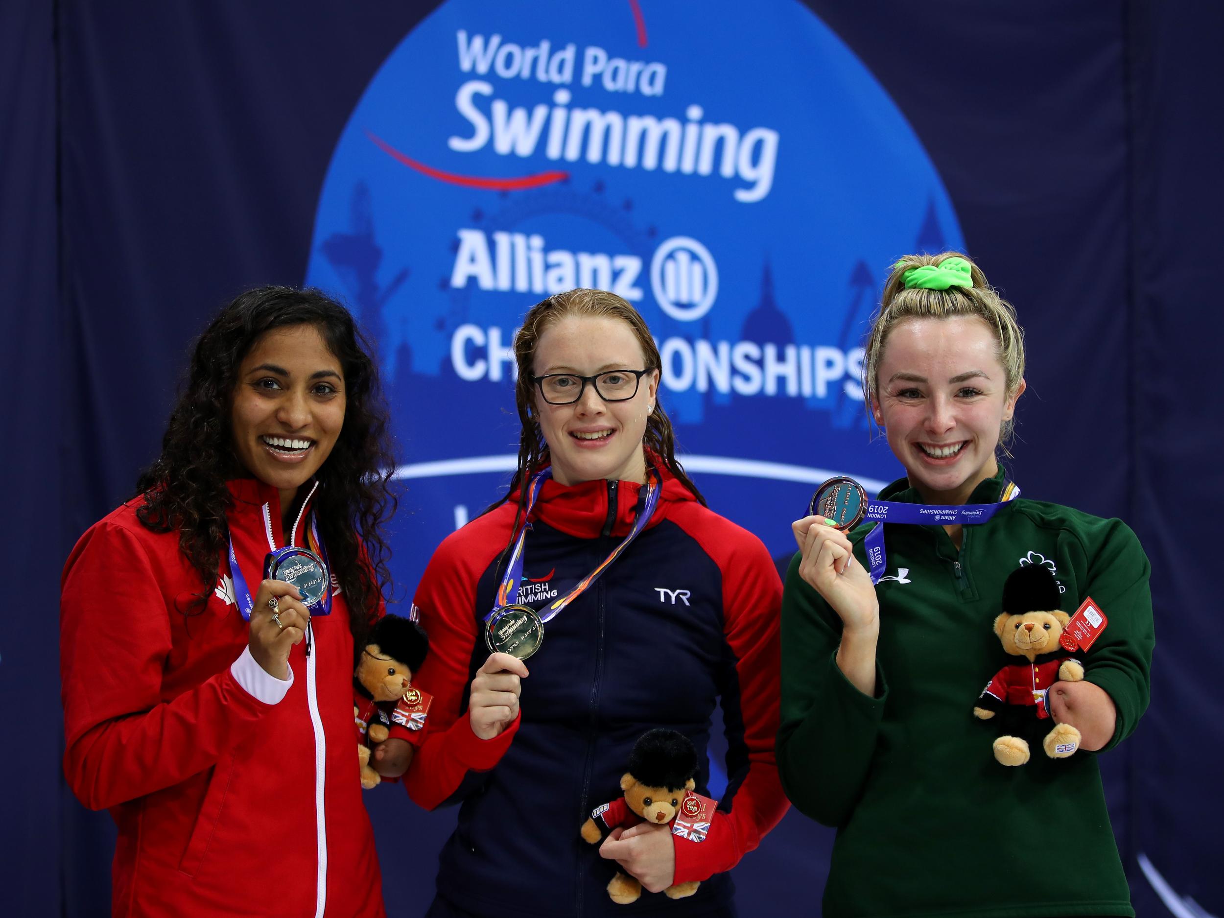 Keane won bronze at the 2019 World Para-swimming championships