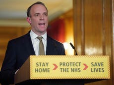 Raab announces £75m plan to bring stranded British tourists home