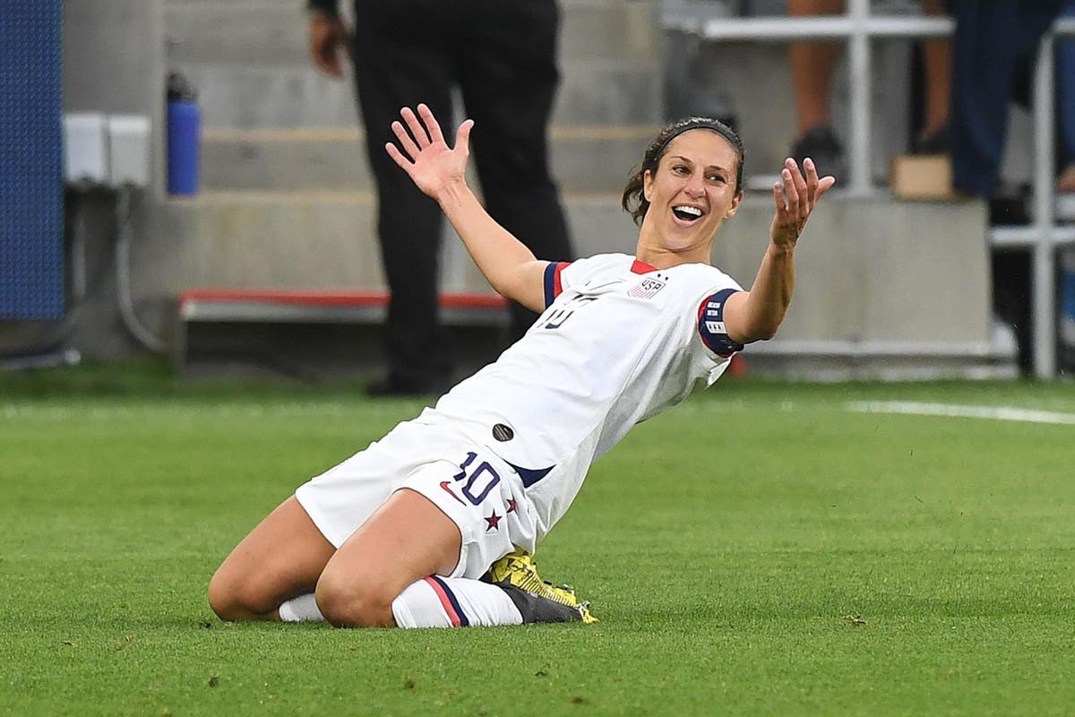 Carli Lloyd Defends Herself After Critics Call Her Tone Deaf For Sharing Photo Of Free Car Amid Coronavirus Pandemic The Independent The Independent