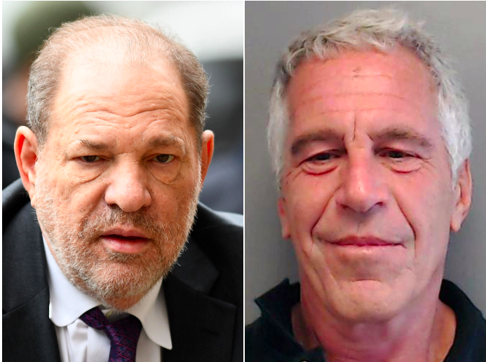Jeffrey Epstein kicked Harvey Weinstein out of his house after mogul's 'aggressive treatment' of his 'favourite girl'