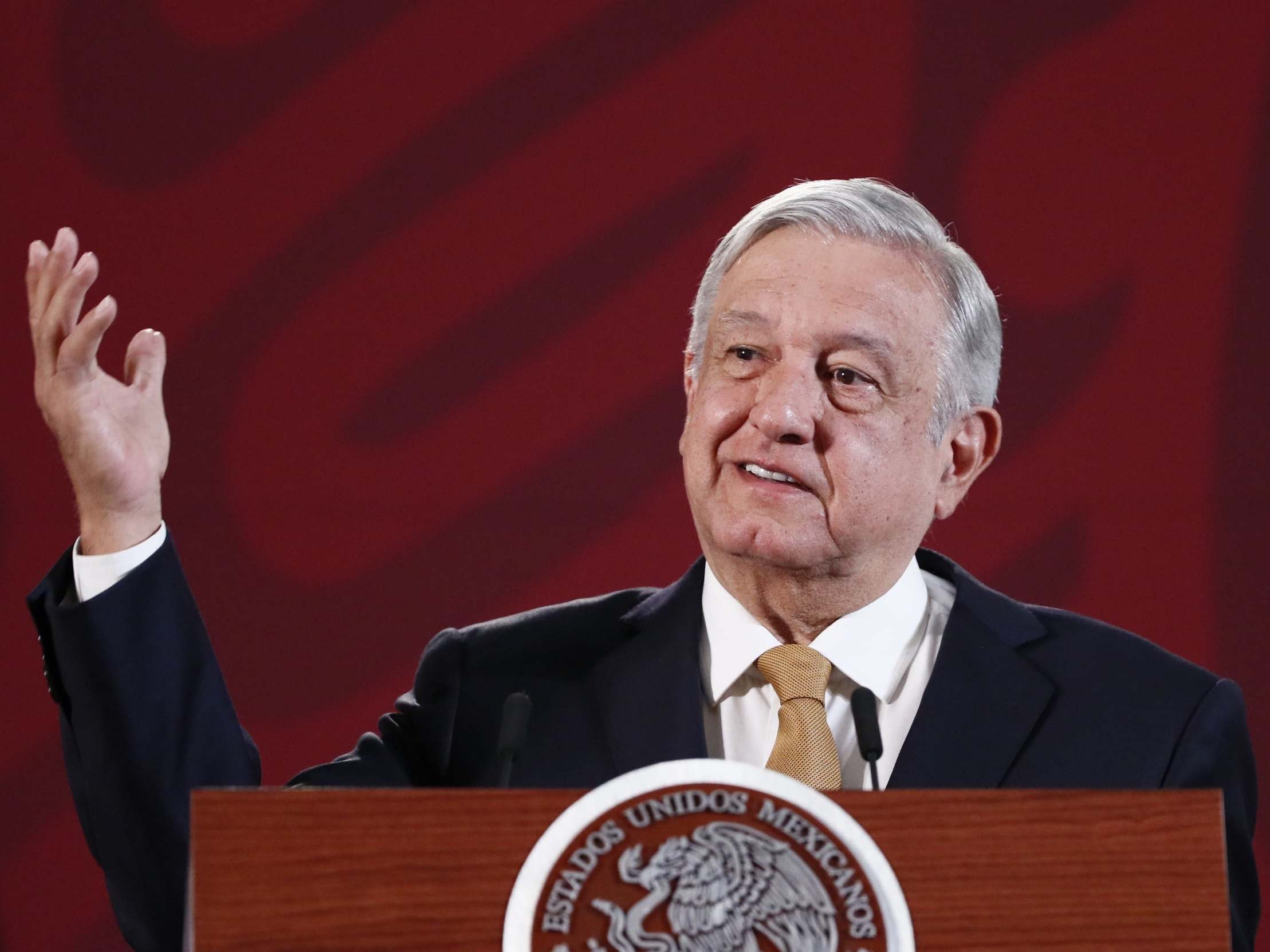 Mexico's president broke his own guidelines on social distancing and caused controversy at the weekend as coronavirus spreads