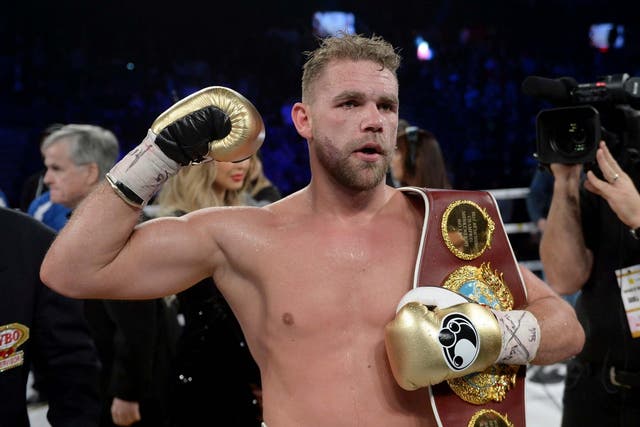 Billy Joe Saunders could be stripped of his WBO world title for posting a video advising men 'how to hit a woman'