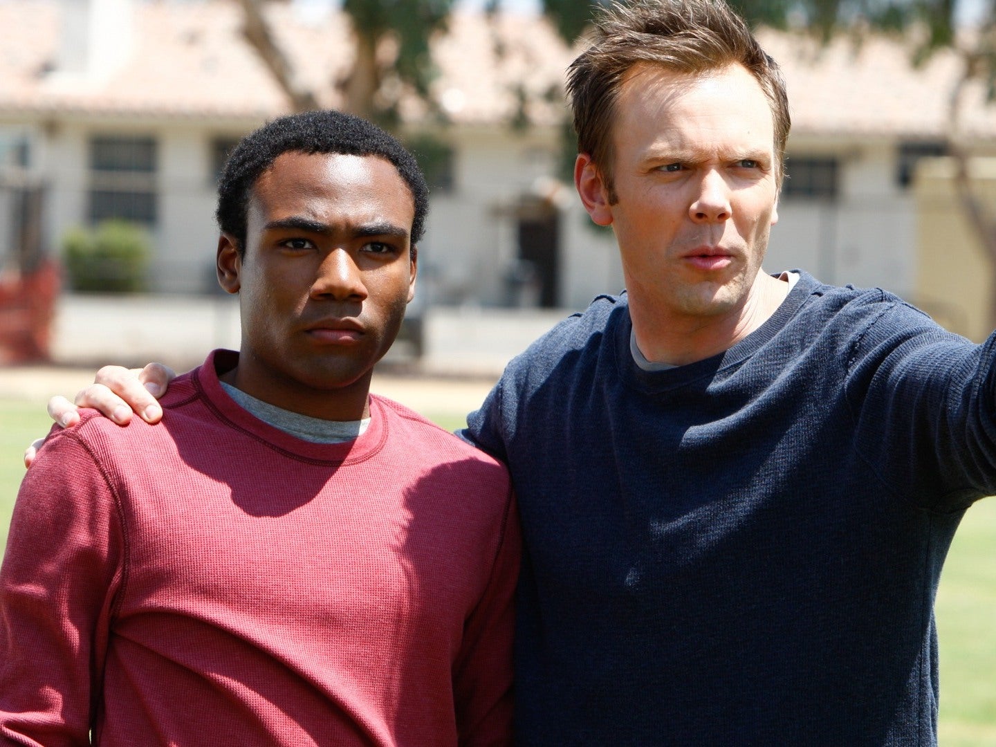 Donald Glover and Joel McHale