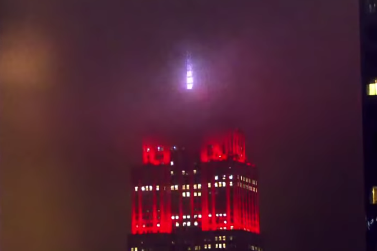 New Yorkers left confused over lighting up of Empire State Building