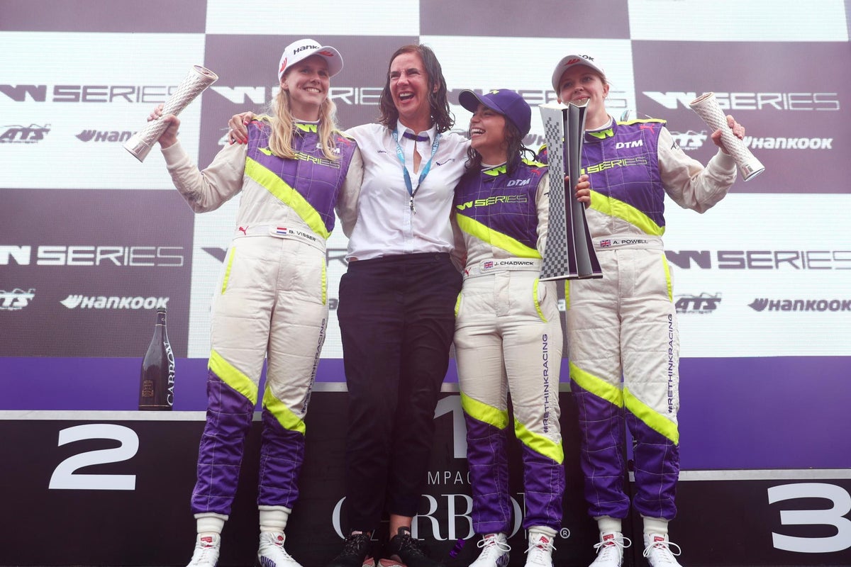 The sky’s the limit for world’s first women’s only motor racing series ...