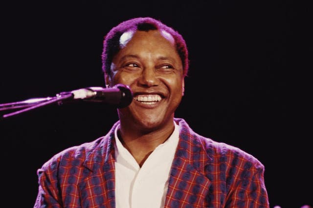 Labi Siffre performs at the 1987 Prince’s Trust Concert at Wembley Arena